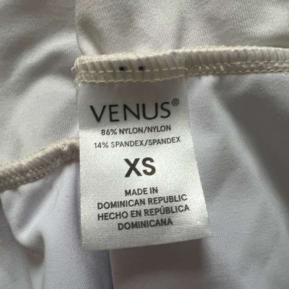 VENUS White and Pink Bathing Suit One Piece - Picture 3 of 4